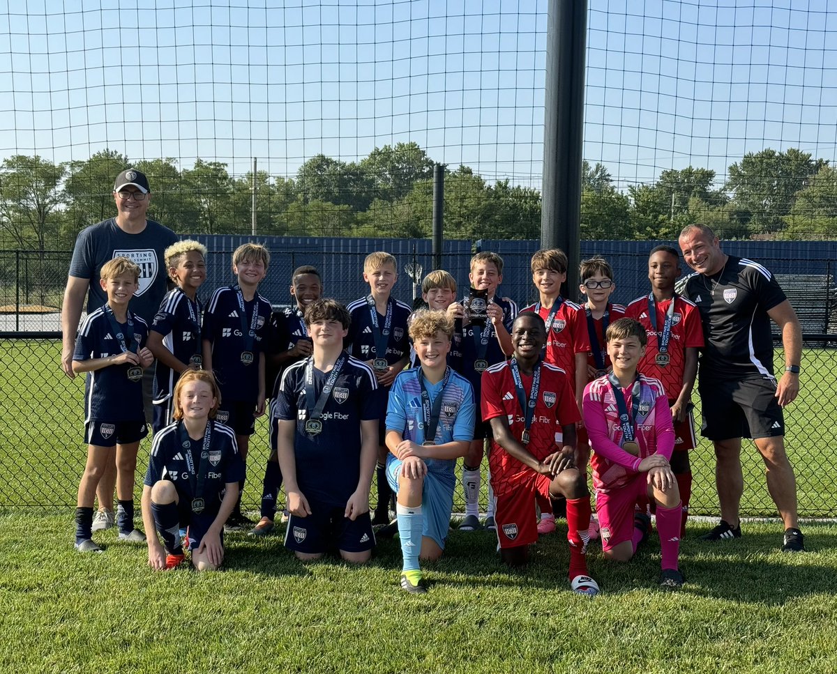 SportingLS's tweet image. The SLS Legacy Red U13s division 2 went undefeated this weekend at Sporting Classic Tournament. They outscored their opponents 21-1. This was their first tournament together as a team and are playing excellent team soccer. They are coached by Ryan Keller, Joe Hyde and Todd Parker