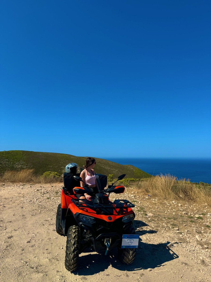 Miss_A_Bee_'s tweet photo. Could never get bored of quad biking around a Greek island as pretty as this🤩🇬🇷💙 #edutwitter #Greece https://t.co/QE7YZm8JPS