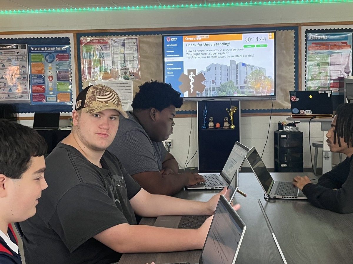 Bryan Quillen (@mrquillen) on Twitter photo Ransomware affected nearly 2/3 of businesses in 2023! This week, my cybersecurity students are digging into this with <a href="/KC7cyber/">KC7 - Cyber detective game</a>. Discussion, scenario based activities, and actual investigation using <a href="/Azure/">Microsoft Azure</a>. We’re for real in here.
<a href="/JCPSKY/">JCPS</a> <a href="/AcademiesofLou/">AcademiesofLou</a> <a href="/FairdaleHigh/">Fairdale High School</a> <a href="/OVECkyed/">@OVECky</a> Ransomware affected nearly 2/3 of businesses in 2023! This week, my cybersecurity students are digging into this with <a href="/KC7cyber/">KC7 - Cyber detective game</a>. Discussion, scenario based activities, and actual investigation using <a href="/Azure/">Microsoft Azure</a>. We’re for real in here.
<a href="/JCPSKY/">JCPS</a> <a href="/AcademiesofLou/">AcademiesofLou</a> <a href="/FairdaleHigh/">Fairdale High School</a> <a href="/OVECkyed/">@OVECky</a>
