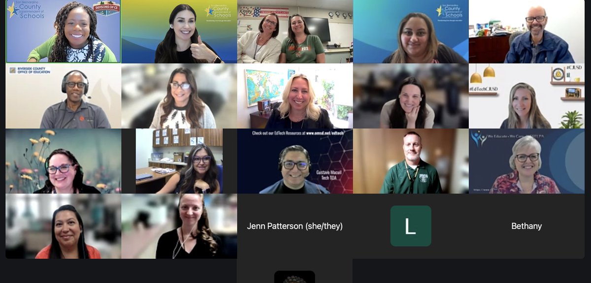 Great Collaboration at last week's EdTech Coaches Network Meeting! EdTech leadership from San Bernardino &amp; Riverside Counties came together to discuss &amp; problem-solve relevant needs &amp; concerns pertaining to the EdTech role at districts &amp; school sites. Amazing team and discussions