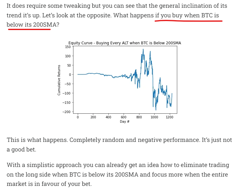 pedma7's tweet photo. 2 years ago, I really believed in targeting regimes using technical indicators.

Is that completely wrong? I don't know.

But if you don't restrict the opposite signal, it naturally gets more weight when going through these regimes.

And I know that less features is better. https://t.co/AwYSVyXkGH