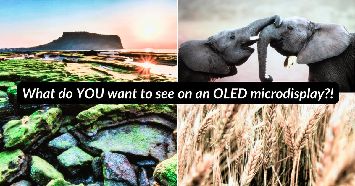 OLEDWorks's tweet image. The potential for multi-stack #OLEDs promises to transform not only the way we experience digital content, but also how we interact with the world around us. 🗺️

What do YOU want to see on an OLED #microdisplay? Tell us below in the comments! 💭⤵️

#display #OLEDWorks #technology