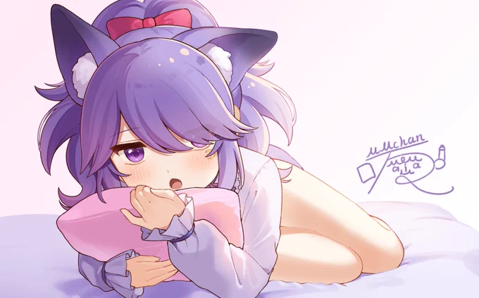 【skeb】鳥兜ほたるちゃんを描かせていただきました #ほたるの絵 