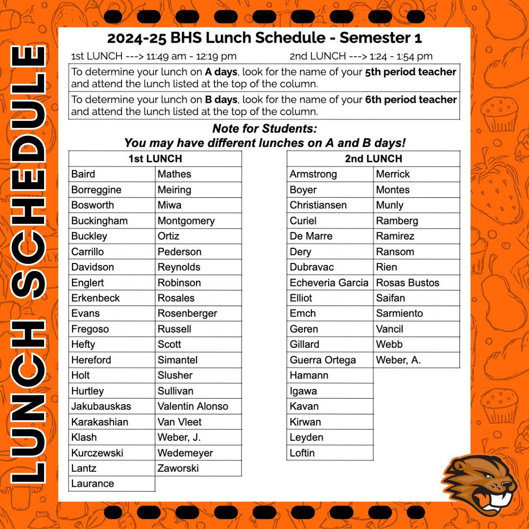 Starting tomorrow!🥪🍴😋