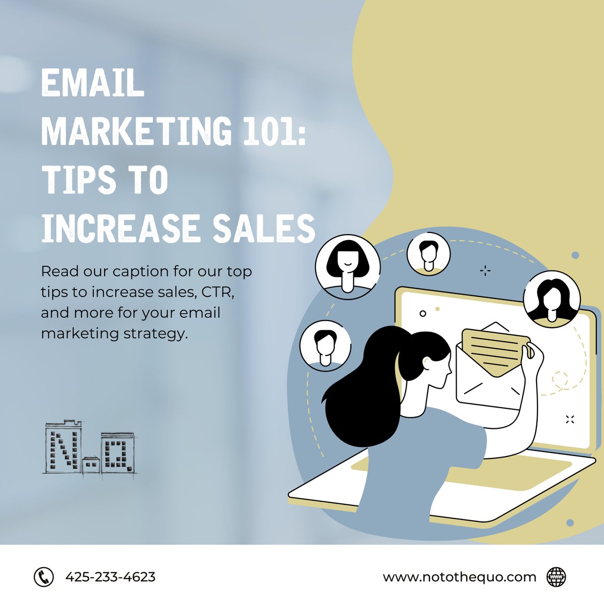 Email marketing is key for e-commerce success! Refine your strategy with these 3 tips:
1️⃣ Personalize your content
2️⃣ Segment your audience for better targeting
3️⃣ Use limited-time promos to drive sales
Unlock growth with N2Q. Contact us today! #emailmarketing #ecommerce