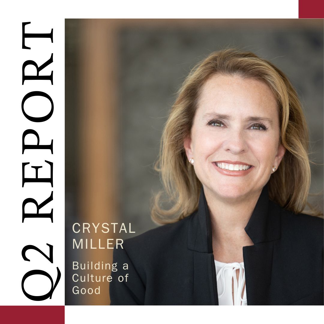 Read the quarterly report from Crystal Miller, Foundation president here: bit.ly/3SUZG6R
