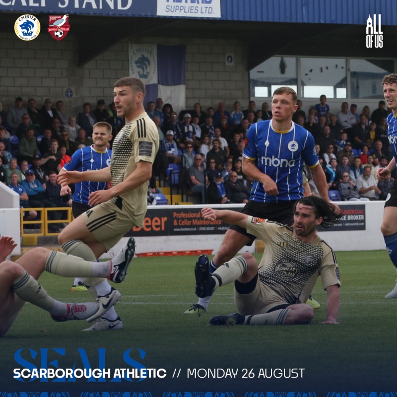 ChesterFC's tweet photo. 📝 Read the 𝗠𝗮𝘁𝗰𝗵 𝗥𝗲𝗽𝗼𝗿𝘁 after our breathtaking victory over @safc. ⤵️

#AllOfUs | #CFCSCA