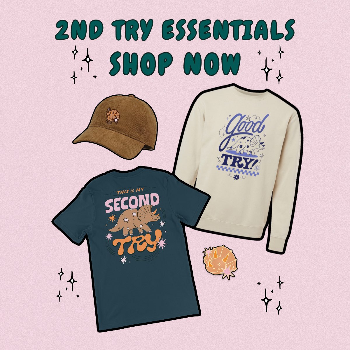 It’s FINALLY time!! We have new merch and we can’t wait to see you all in it🩵🛍️ Let us know your favorite item, and much more to come soon👀

OUT NOW AT: tryguys.com or the link in our bio