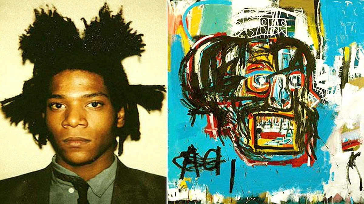@mikenov: #Brooklyn Brooklyn artist Jean-Michel Basquiat 