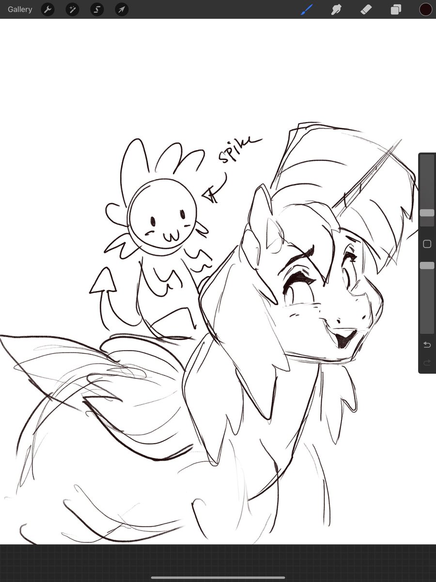 creaturedeerr's tweet photo. Twilight Sparkle and Spike for a zine I’m working on 😩🫶🏽 I haven’t drawn them as not humans in awhile lmao 

#mlp #mylittlepony https://t.co/y3fHmDq3uo