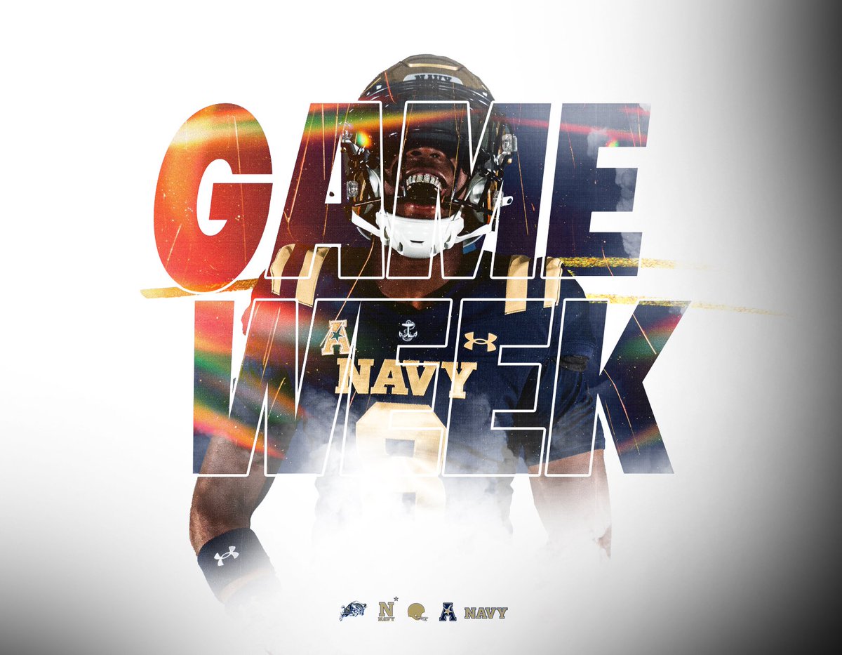 The wait is almost over! 

It’s GAME WEEK IN ANNAPOLIS!!!!!!!

⚓️🐐🏈

#GoNavy | #RollGoats | #LetsFly25