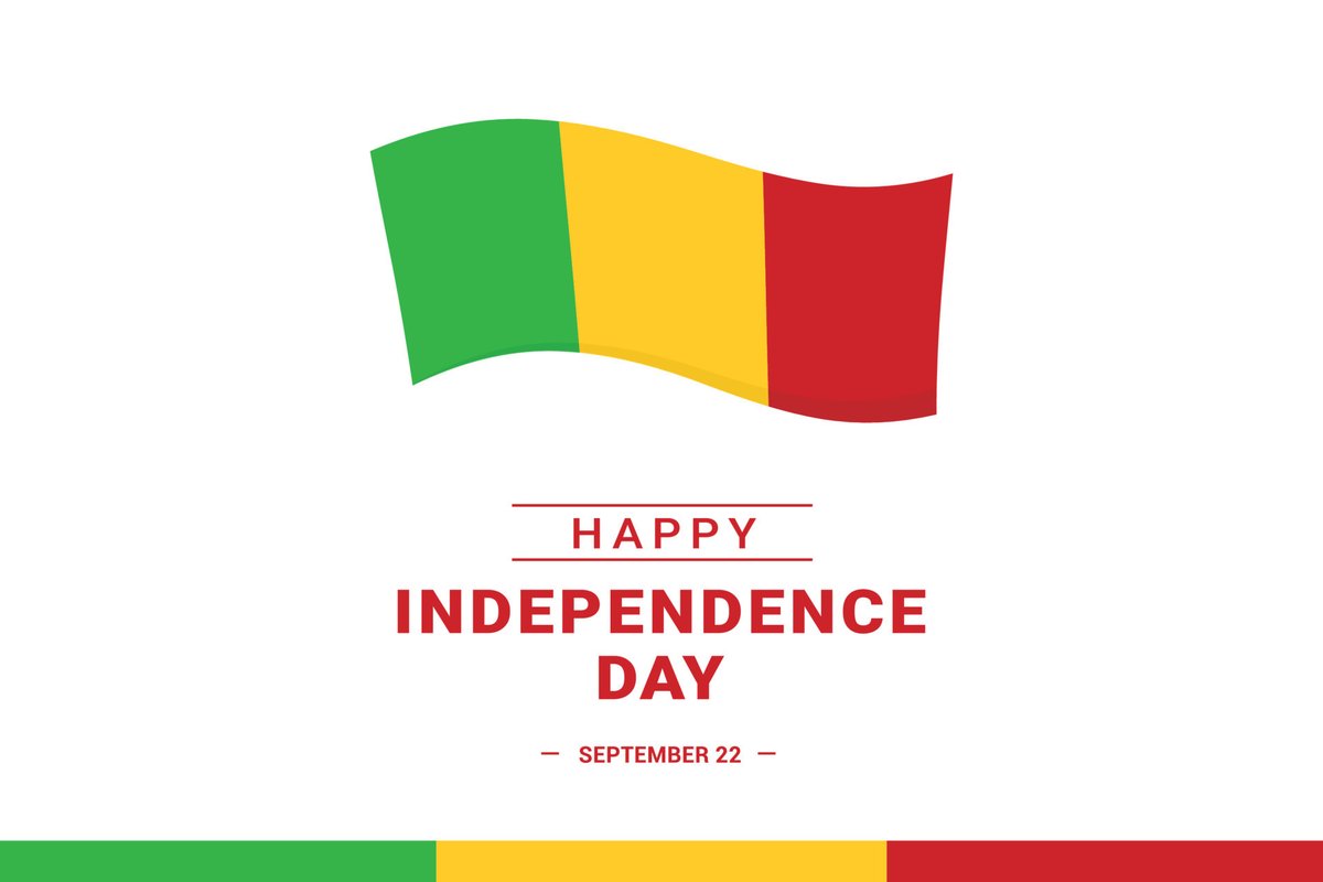 Mali 🇲🇱
Celebrating Mali's independence! 📚 Since 1960, Mali's rich cultural heritage continues to shine. India's collaboration in agriculture and health is strengthening our ties. 🌾🤝 #AfricanStudies #MaliIndependence #IndiaMaliRelations #CulturalHeritage