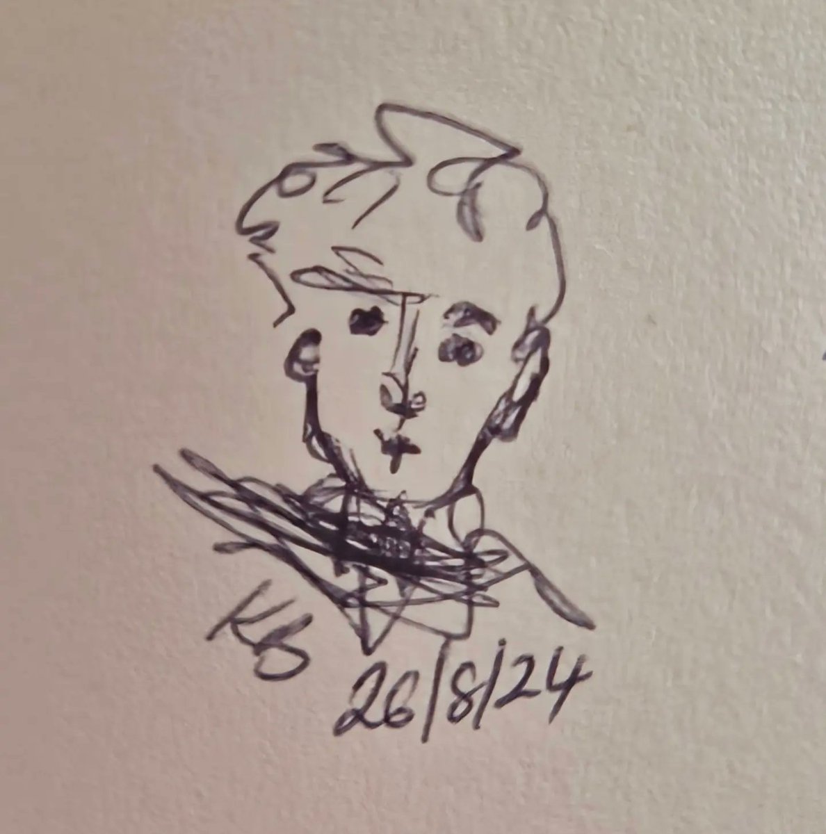 Karen_acts's tweet photo. Some of my Tiny Faces from August. xx #tinyfaces #birosketch #myart #channeledart https://t.co/jlAwgDw4FV