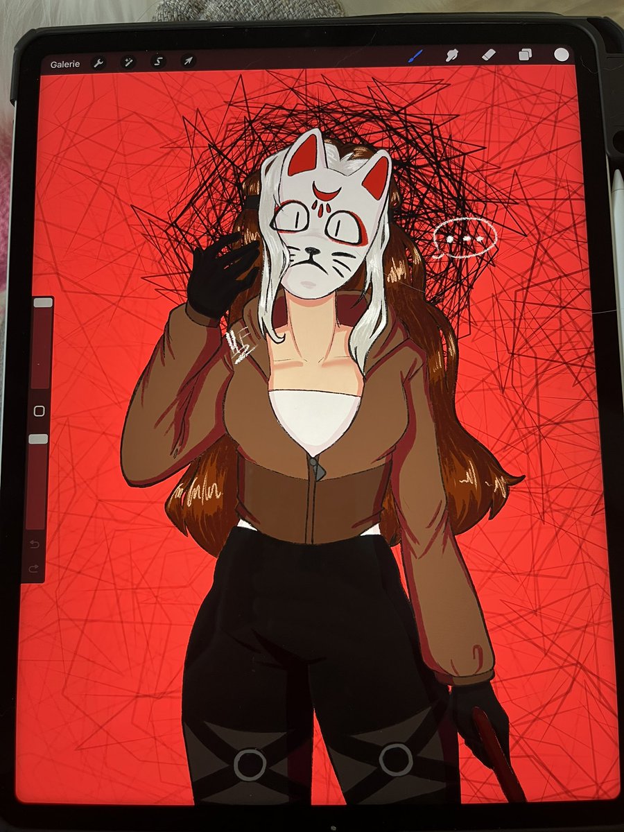 FloofsArt's tweet photo. Hellooo,
I made a new Character she‘s a villain…or creepypasta Oc I can’t decide yet..(don’t judge) 
I still need a name for her

#originalcharacter #OC #Digitalart #VillainOC https://t.co/pLqFCVyvfM