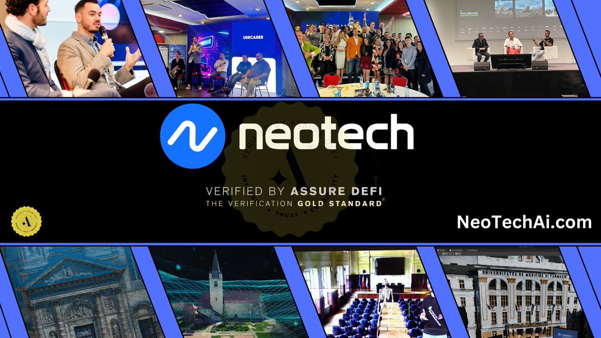 NeoTech_Ai's tweet image. 🚀 Exciting News! 

🌟 We're thrilled to announce that @NeoTech_Ai  has successfully completed KYC with @AssureDefi, the Gold Standard in verification! 

✅ As a business already established in the real world, this milestone marks our commitment to transparency and security in…