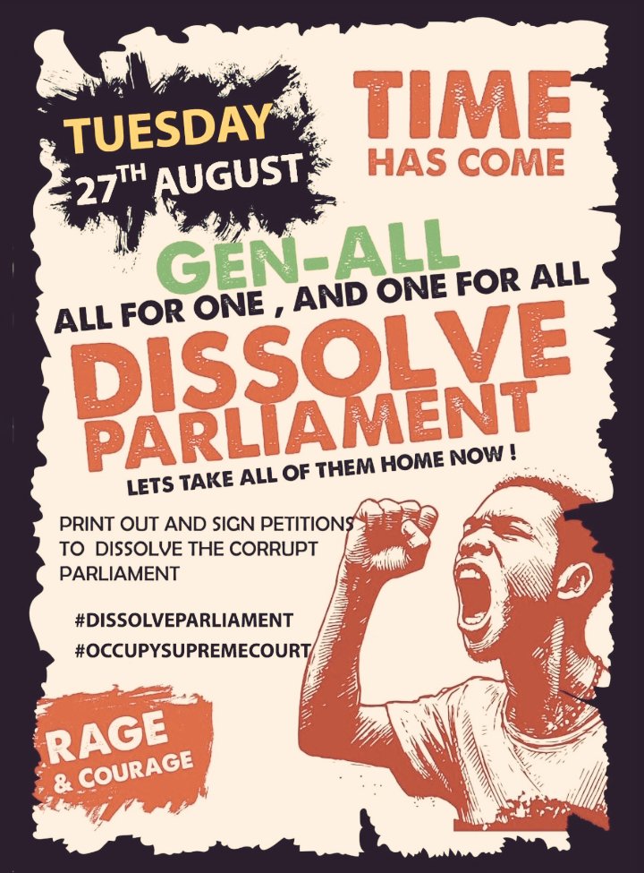 If you support Season 2 of maandamano kindly Repost. This time parliament must be dissolved.