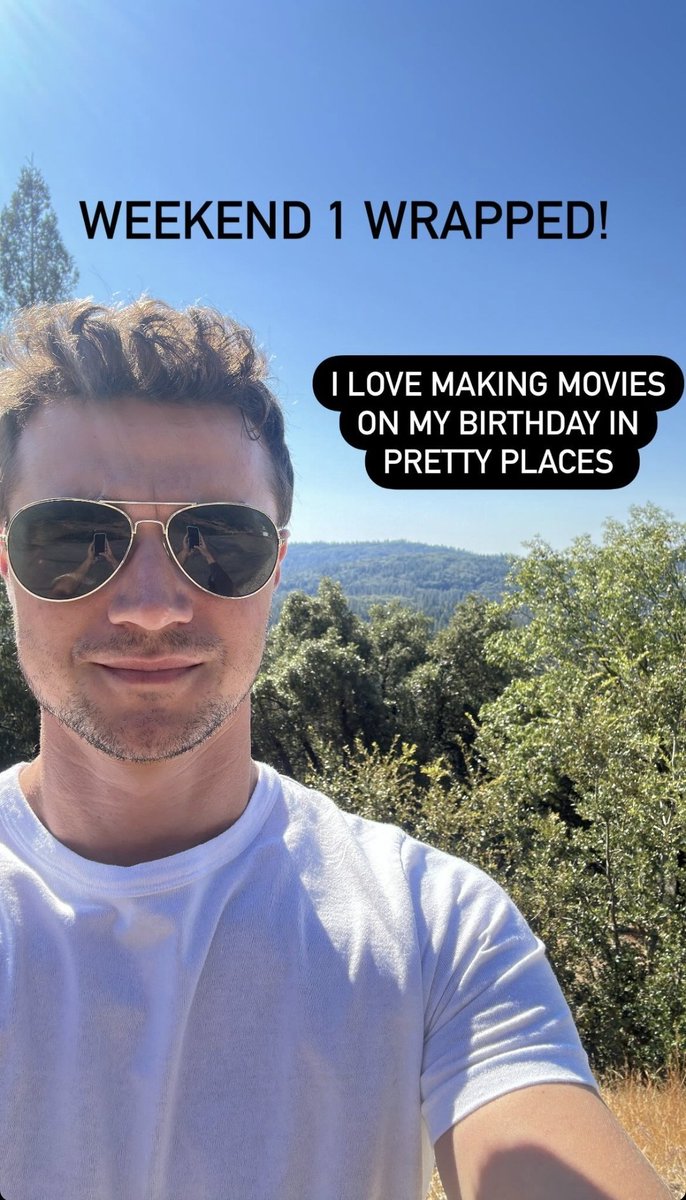 📸 <a href="/dkwittrock/">Dylan Wittrock</a> via his IG story 

#dylanwittrock #dkwittrock #wittrock #actor #actorslife #movie #onsetlife