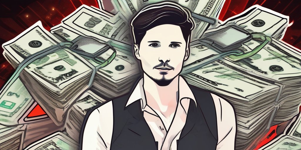 quorlix's tweet photo. 🚨  Bad news for #TON: Pavel Durov, Telegram founder, arrested in France.  #Crypto  #Telegram #Durov  This could impact #TONcoin price.  Do your own research. Not financial advice. https://t.co/NWs8mNjmVb