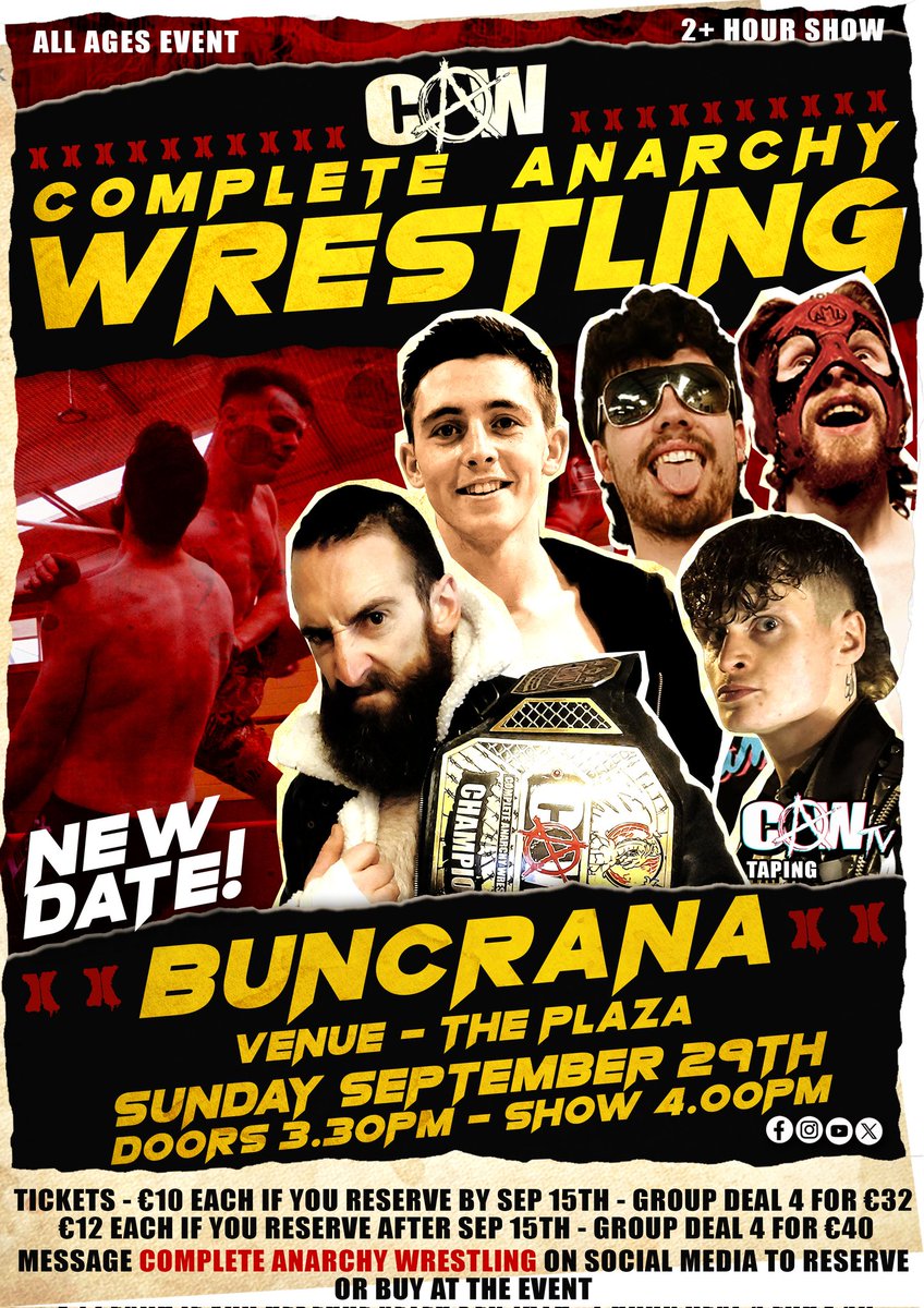 Complete Anarchy Wrestling tweet media