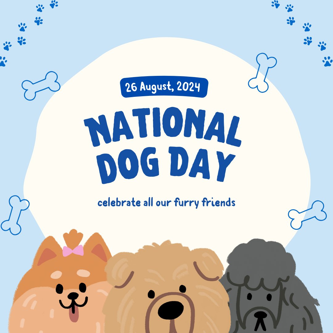 Did you know our furry friends have been with us for 14,000+ years? 🐶💕

Celebrate National Dog Day with us! Share your favorite pup photos and memories. 🐾❤️ Tag us!

🐶 Tap bio for more! caninecountryclubaz.com