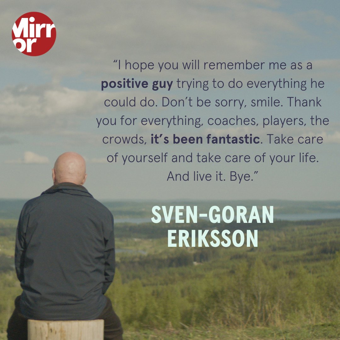 Sven's goodbye message ❤️

mirror.co.uk/sport/football…