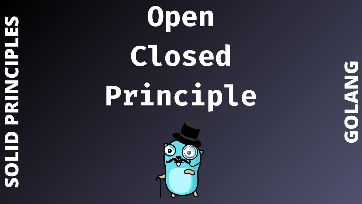 robsonaraujo's tweet photo. Vídeo novo no canal! No vídeo de hoje, vamos aprender sobre o segundo princípio do SOLID, o Open Closed Principle (OCP).

O OCP diz que um artefato de software deve ser aberto pra extensão e fechado pra modificação. Como é esse negócio de ser aberto e fechado ao mesmo tempo?? https://t.co/ZsJ2u2KtvO