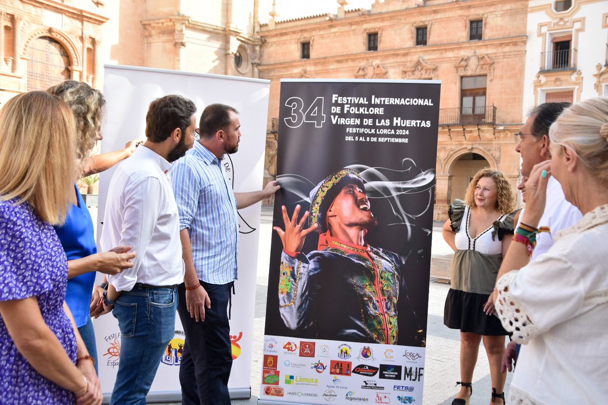 💃Agrupaciones de 🇰🇷Corea del Sur, 🇭🇷Croacia y 🇵🇦Panamá se darán cita en el Festival Internacional de Folclore Virgen de las Huertas de Lorca organizado por <a href="/FolkLorca/">CYDVIRGENDLASHUERTAS</a>  que se celebrará del 🗓️4 al 8 de septiembre

🔗 lorca.es/noticias/notic…