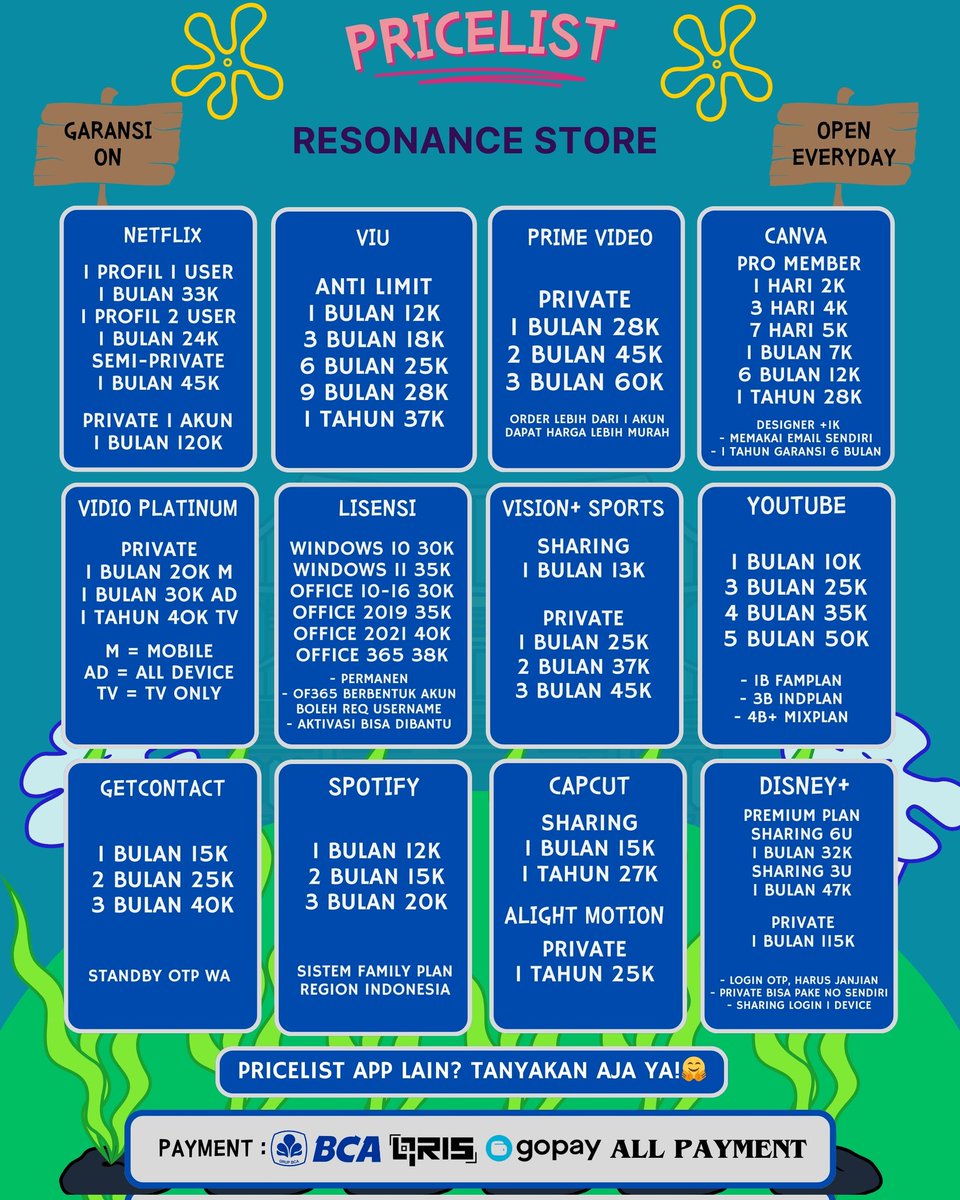 open orderr #zonauang