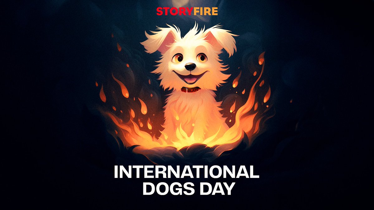 FlashySocialHQ's tweet photo. Celebrating International Dog Day with our very own BLAZE. 🐾🔥

"Very demure, very cutesy, very mindful."

👉 Sign up on StoryFire now!
https://t.co/VGOIASuoRB

#InternationalDogDay #CyberDog #verydemureverymindful