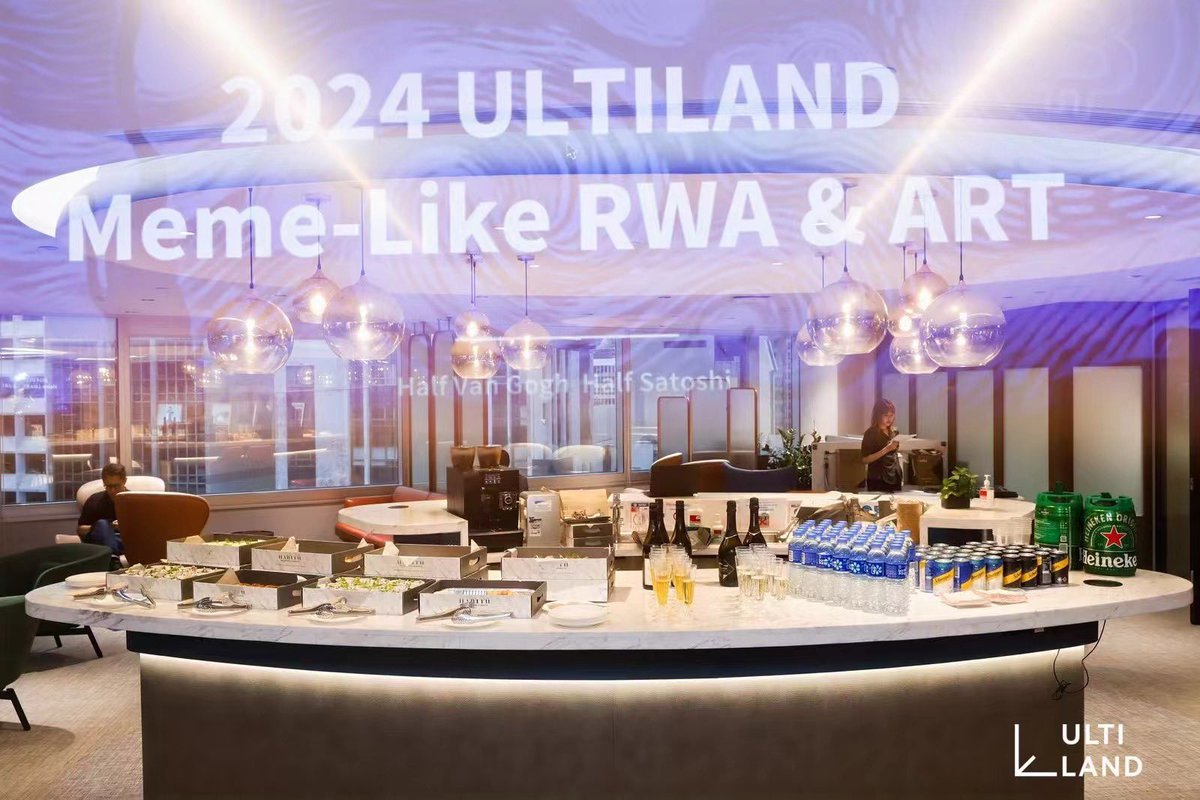 ULTILAND's tweet photo. 🌐 The "Invest New World 2024" soiree was a resounding success!

Thrilled to share that @ULTILANDHK partnering with @HashKeyExchange successfully hosted 2024 ULTILAND x HashKey Invest New World: MEME-LIKE RWA x ART! focuses on the hottest trends in real-world assets and digital art/NFT investments, Web3 & RWA integration, and digital economy.

🎤This event spotlighted the hottest trends in real-world assets and digital art/NFT investments, as well as the integration of Web3 and RWA in the digital economy. 
Where panelists discussed future trends in RWA and ART investments. We’re excited to share insights on shaping the future of liquidity provision and digital art asset management, along with how valuable digital assets connect with traditional finance through RWA. 
Credit to @HashKeyExchange @KronosResearch @MetaEraHK @Foresight_News @CryptoDiffer @News_Techub @OdailyChina @Uweb_web3 @UwebDrYu @bencrox 

We appreciate your feedback on the event, including topics, speakers, and format. Your insights will help us improve. Thank you for your participation, we look forward to hearing from you.

Join us as we explore new opportunities in collaboration, driving the fusion of Web3.0, art investment, Real-World Assets (RWA), and MEME culture.

🚀 Stay tuned for a future crafted by ULTILAND on #MEME, #RWA, #Web3, and #ART as we continue to witness future innovations and transformations! 🥂

A fusion of culture & investment, shaping the future with #ART #RWA #Web3 #DigitalAssets.

Official Website: https://t.co/shOQuLhuxb
Twitter: @ULTILANDHK
Telegram: https://t.co/XBYQF1jt7D