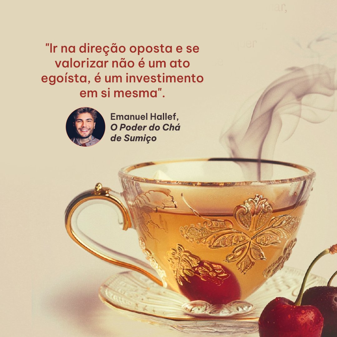 Mulher que aprende a jogar o jogo da sedução é capaz de determinar as próprias regras e dominar definitivamente os relacionamentos! ✨

👉 Se liga só nessa dica! “O Poder do Chá de Sumiço” vai te ensinar técnicas que vão transformar sua vida.

Conheça em: a.co/d/e0QEAQn