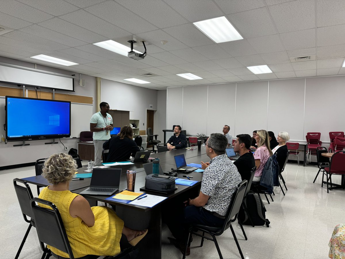 New teacher orientation underway, excited for the 2024-25 school year!