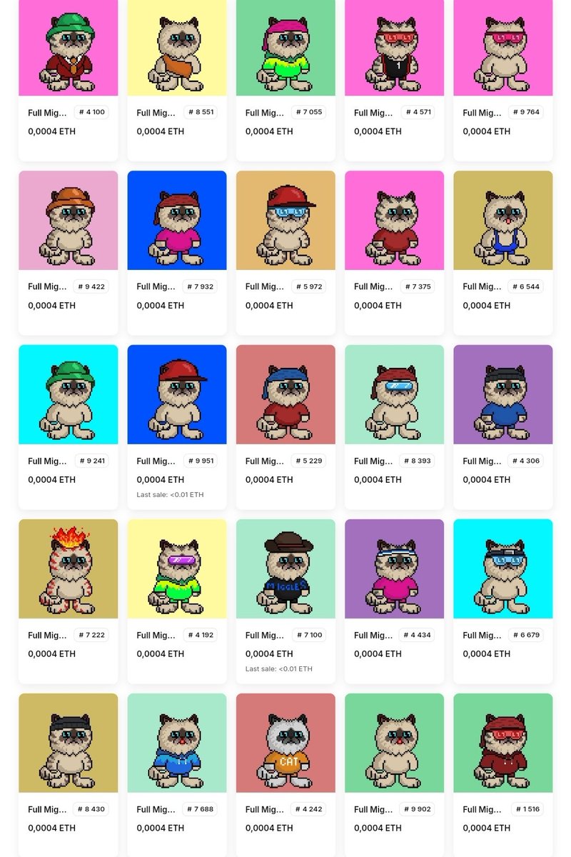 fullmiggles's tweet photo. Quick #giveaway for the Full Miggles community 🐱👇🏻#base

What is needed:
🔹Tag 3 friends🫂
🔹Like &amp; Repost💙
🔹Drop your $eth(base) address👇

Duration: 24 hours⏰ 10 nft

OpenSea https://t.co/Fa0mnfaP6z

#NFT #miggles #NFTCollection #Base https://t.co/tuQWfMtmER