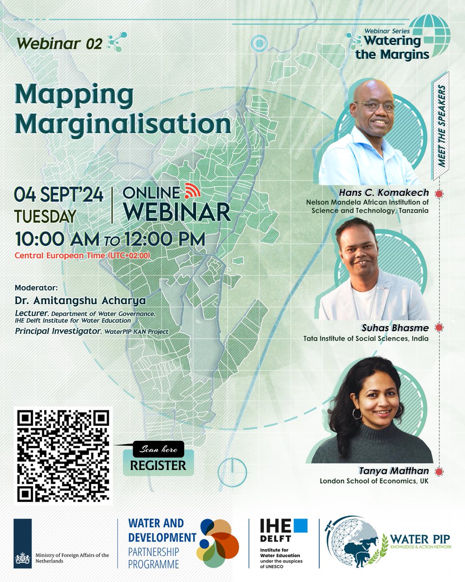 Water and Development Partnership Programme (@ihedelft_wdpp) on Twitter photo Join <a href="/WaterPIPproject/">WaterPIP Knowledge and Action Network</a> for its upcoming webinar on mapping marginalisation in smallholder #irrigation, as part of the webinar series #WateringtheMargins. Register here➡️tinyurl.com/yc6e7nf7 Join <a href="/WaterPIPproject/">WaterPIP Knowledge and Action Network</a> for its upcoming webinar on mapping marginalisation in smallholder #irrigation, as part of the webinar series #WateringtheMargins. Register here➡️tinyurl.com/yc6e7nf7