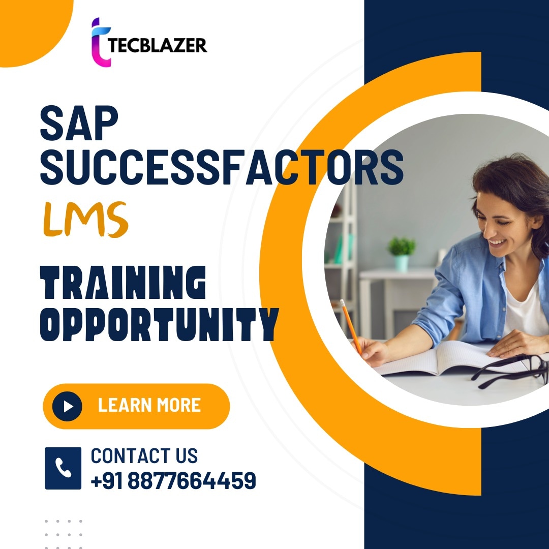 Saikrisna0903's tweet image. Learn SAP SuccessFactors LMS Consultant Training with our expert-led training. Master LMS functionalities and enhance your HR skills for better organizational management.
Contact us +91 8877664459
#SAPSuccessFactors #LMSSupport #LMSTraining
