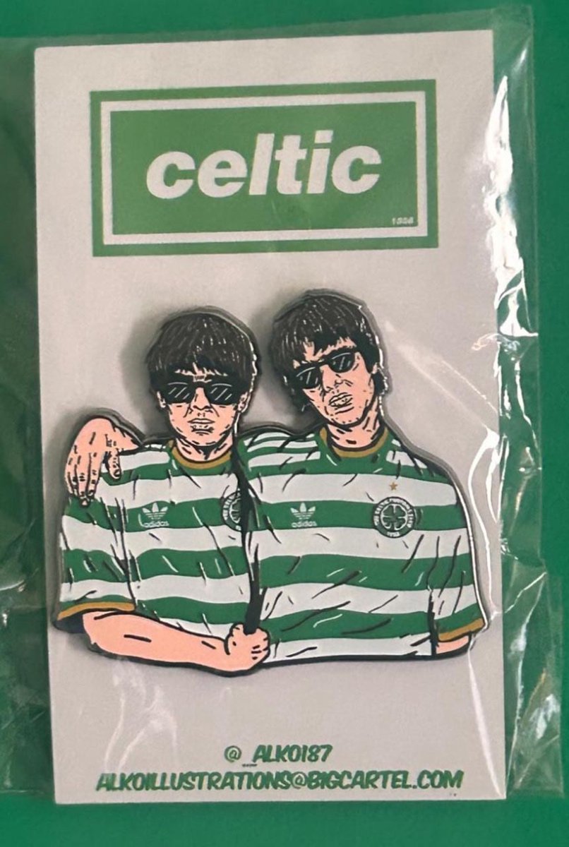 KCMANC's tweet image. Would whoever changed my #ManCity #Oasis shot into a #Celtic badge, please send me one? Cheers