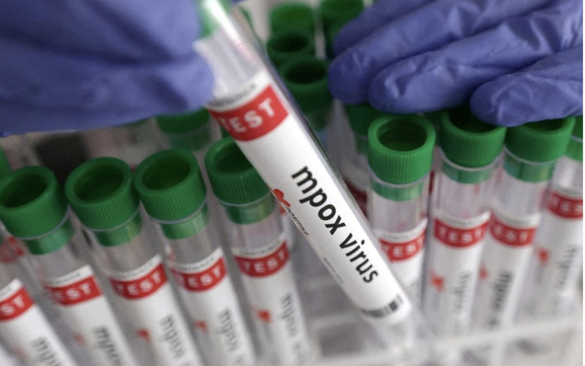 ntvkenya's tweet photo. Germany to donate 100,000 Mpox vaccine doses to combat outbreak in Africa

https://t.co/4uxWE7Axo3 https://t.co/UALPpta8MK