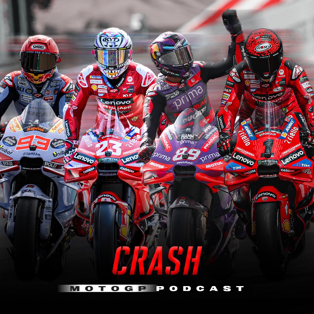 New Podcast 🚨| We preview the #AragonGP as it makes a welcomed return to the calendar. Will we get another Aragon classic? ⚔️

Listen on Apple Podcasts/Spotify or click the link 🎧 shows.acast.com/crash-motogp-p…

#MotoGP