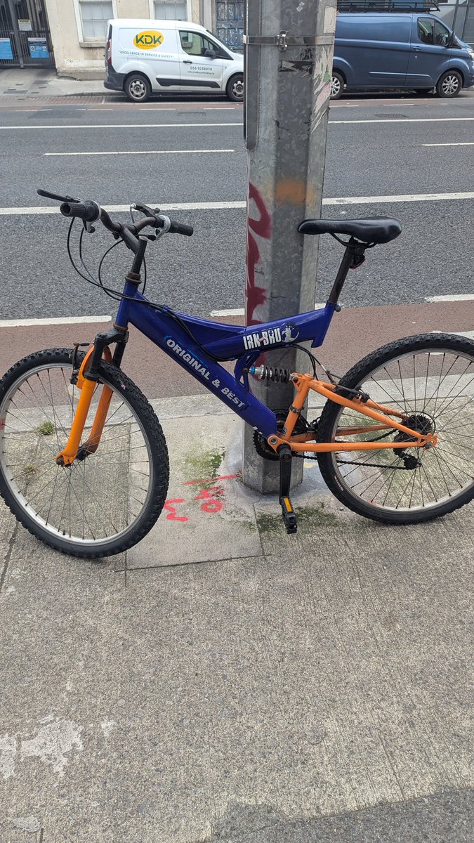 Irn-Bru bike spotted