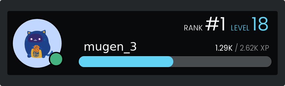 Community Activity Level

ALL members who reach level 11 before 1st Sep will earn a whitelist spot

The event starts today, with experience being reset before the start

Spam and junk messages will result in a ban—no spamming allowed.

Only messages in the general channel and