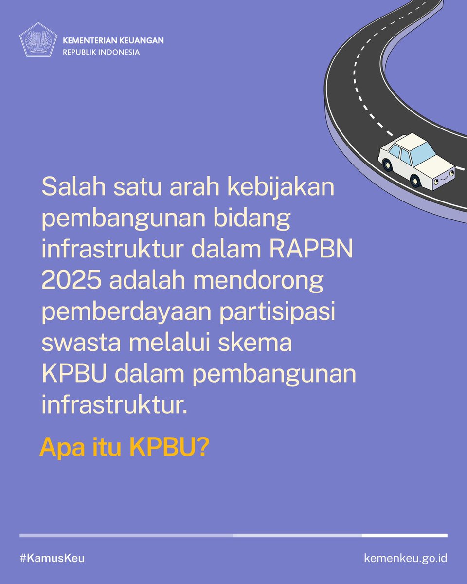 KemenkeuRI's tweet photo. Tidak hanya berlaku di dunia influencer. 📸
Kolab/ kolaborasi juga dilakukan pemerintah dengan pihak swasta.

Namanya KPBU. 
Selengkapnya di #KamusKeu
🔽🔽🔽 https://t.co/AilbSd8QJ8