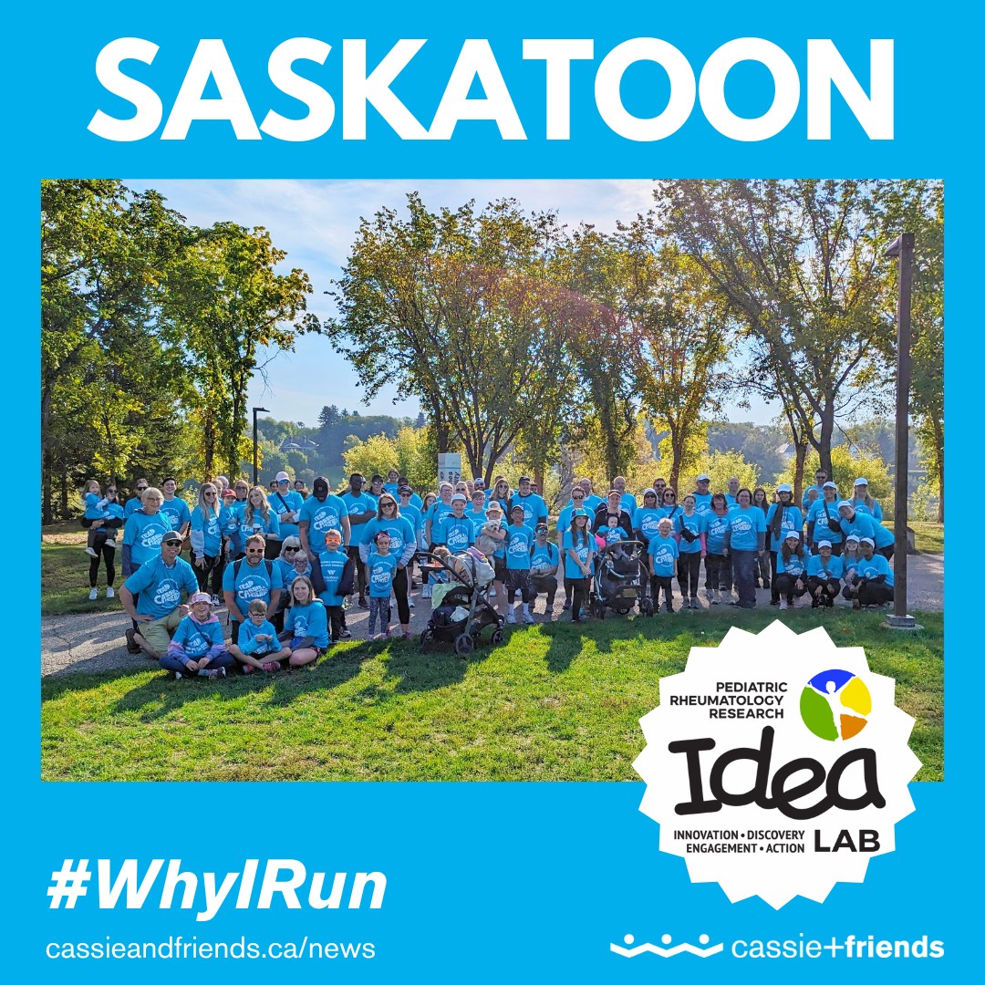 CAFsociety's tweet image. Did you know that @usask has one of the world's longest-operating pediatric rheumatology research programs?

Read about how the @idealab_sk team is helping children facing rheumatic diseases at cassieandfriends.ca/stories/idea-l… 🔗

#WhyIRun #ConnectingJA #CAFSociety #PainFreeFuture