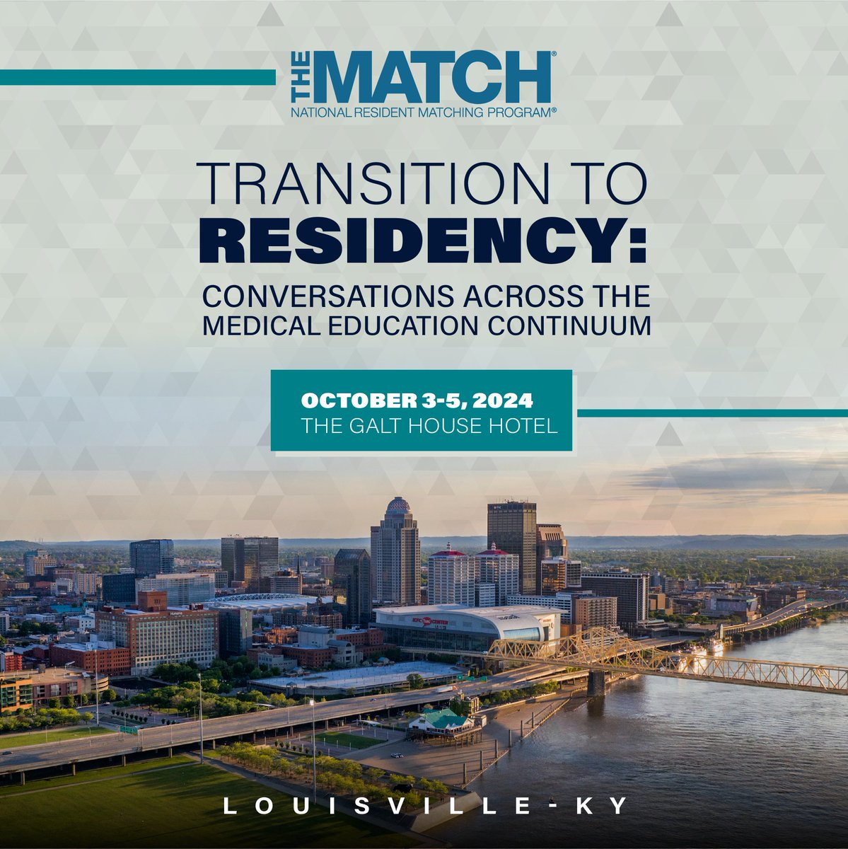 October will be here before you know it! Make sure you book your hotel if you haven't done so already for the #NRMPconference. 

Conference space is limited, and hotel accommodations are filling quickly, so reserve your spot today! ow.ly/BEgn50T249c

#MedEd #NRMP