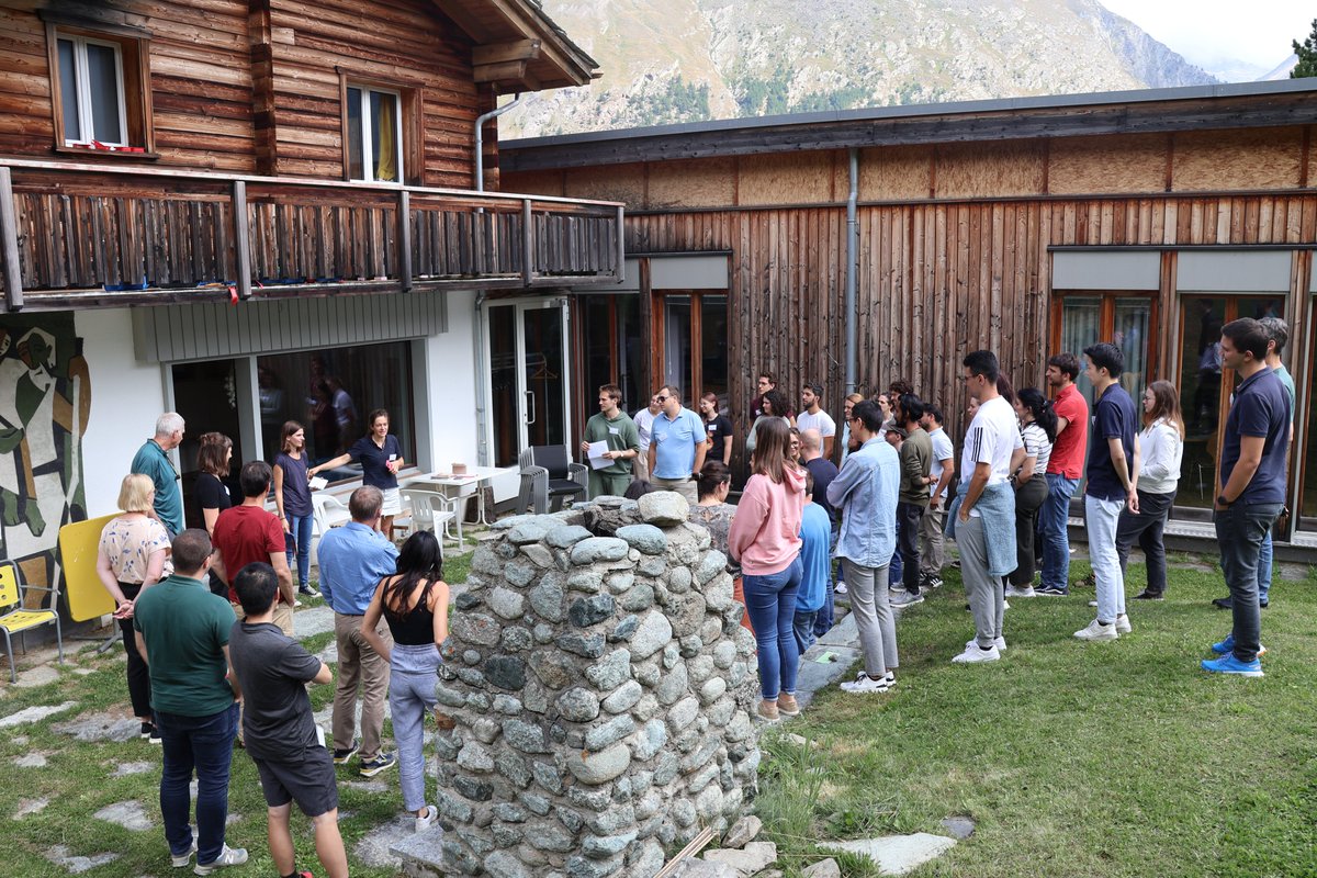 NCCR_RNADisease's tweet photo. This afternoon the 5th NCCR RNA &amp; Disease Summer School on "RNA Heterogeneity in Chemistry, Space and Time" kicked off in Saas-Fee, Switzerland, organized by @MariaHondele , @OMuhlemann, @FrankaVoigt &amp; Norbert Polacek
@unibern @snsf_ch , @LabGrosshans https://t.co/bSJwKNPPA8
