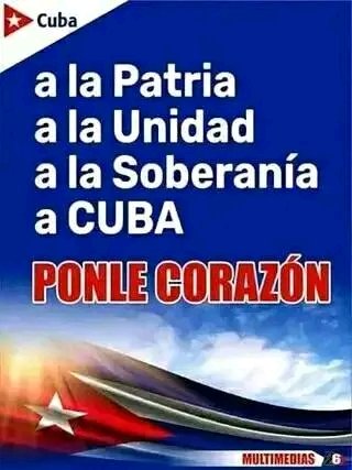 #CubaEsRevolución