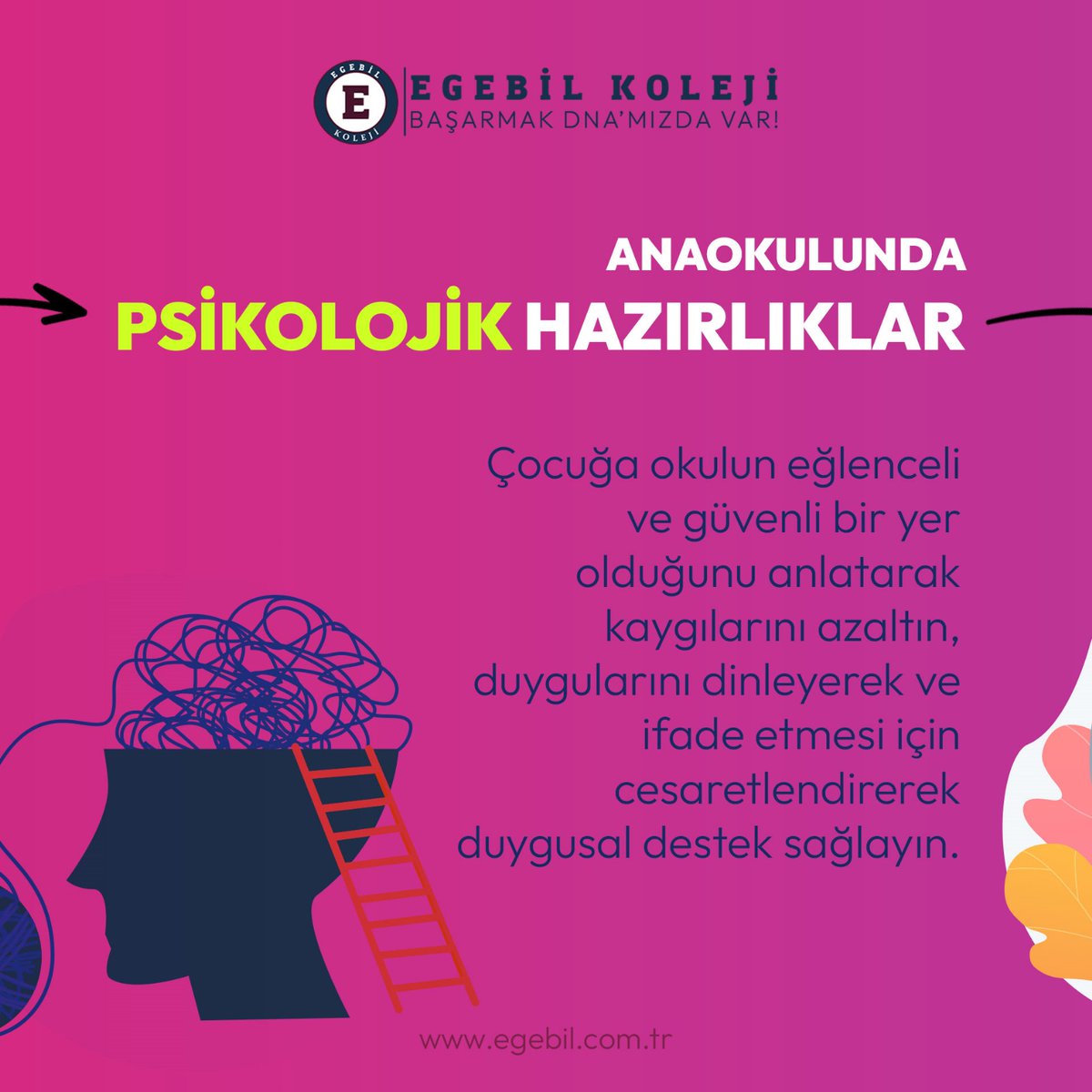 Egebilimza's tweet photo. Okulların açılmasına çok kısa bir süre kala mutlaka yapmanız gereken 4 şey!

#egebil #eğitim #özelokul #anaokulu https://t.co/TQ69w2sY3R