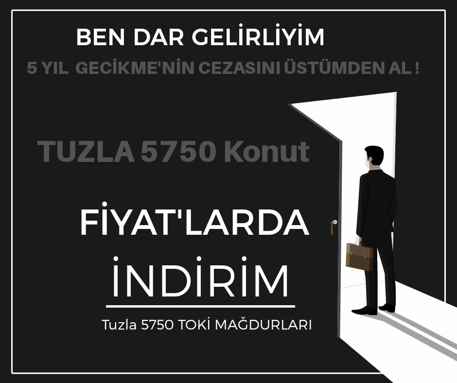 <a href="/YS_Turkoglu/">Selçuk Türkoğlu</a> "Mağdurlar burada, Murat Kurum nerede?"

<a href="/csbgovtr/">T.C. Çevre, Şehircilik ve İklim Dğş. Bakanlığı</a> <a href="/Toki_Kurumsal/">TOKİ</a> <a href="/murat_kurum/">Murat KURUM</a> <a href="/mlsungur/">M. Levent Sungur</a> <a href="/Ayhan19Karaca/">Ayhan Karaca</a> <a href="/ZeybekciNihat/">Nihat Zeybekci 🇹🇷</a>  <a href="/Akparti/">AK Parti</a> 
#tuzla5750magdurları #MuratKurumNerede