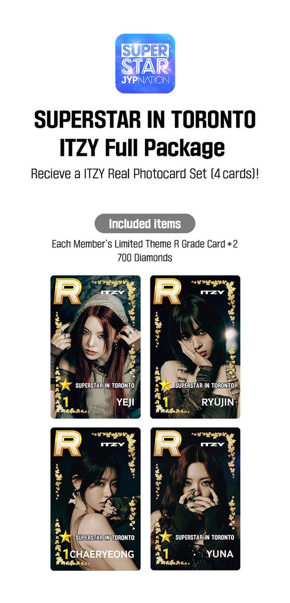 ❤️‍🔥 ITZY BORN TO BE SUPERSTAR IN TORONTO limited theme
