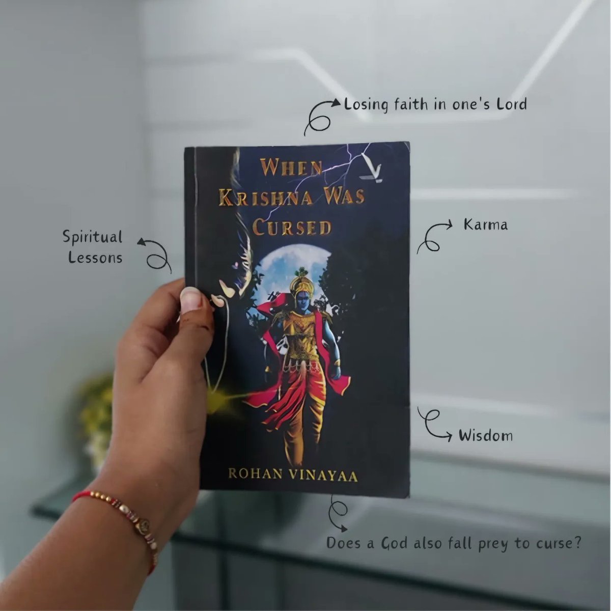 VPBooks's tweet photo. On this auspicious Janmashtami, dive into the timeless wisdom of Lord Krishna. Unveil the teachings that continue to guide us through life's journey.
Book: 'When Krishna Was Cursed' by Rohan Vinayaa
Jai Shri Krishna!
Happy Reading!
#Janmashtami #KrishnaWisdom #DivineTeaching https://t.co/Fwf2fIisZy