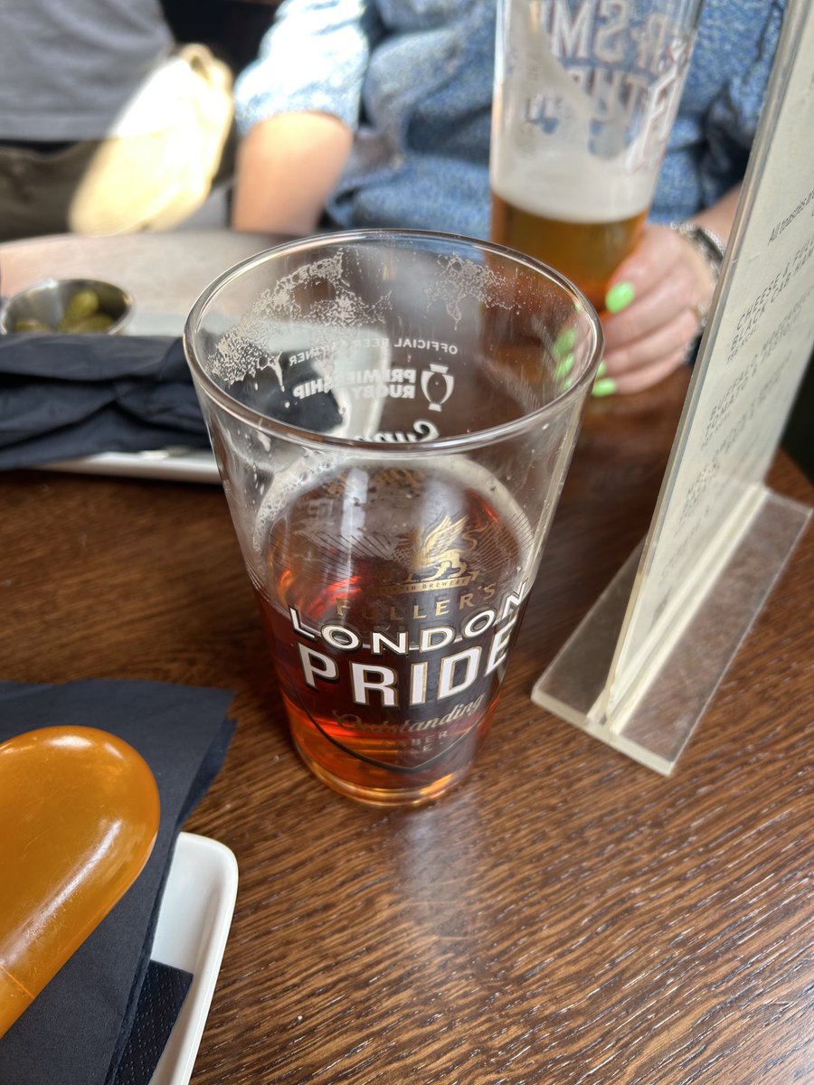 Pride going down well